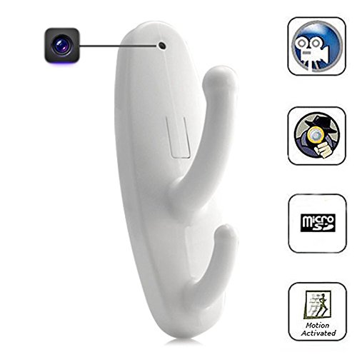 Шпионская камера в крючке для одежды