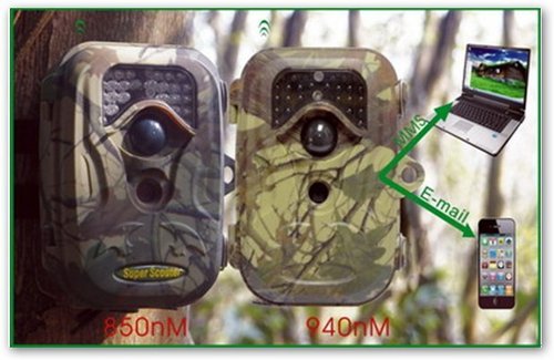 автономная скрытая беспроводная мини камера для охоты