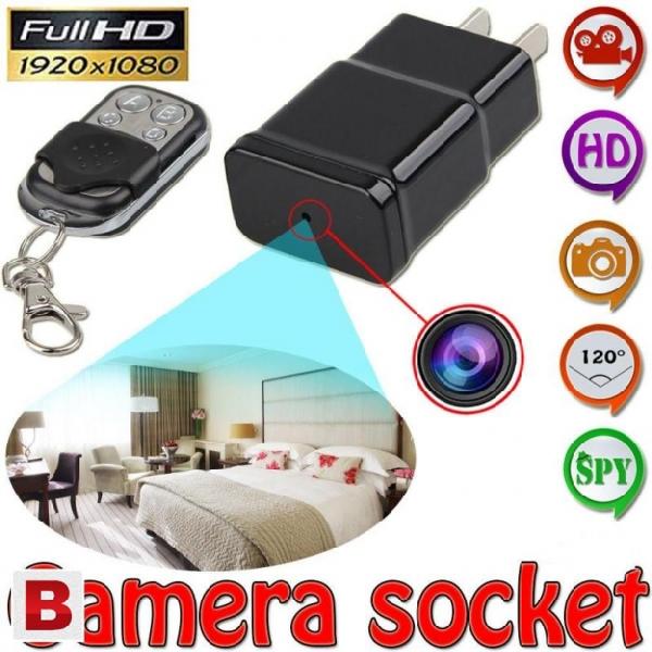 беспроводная скрытая мини камера  с съемкой во время подзарядки