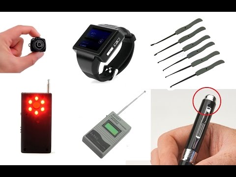 шпионские камеры с разными опциями